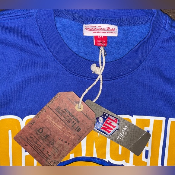 Mitchell & Ness - LA Rams Pullover Sweater